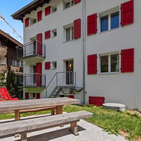 Zermatt, 4 Pers, 3 Lits - Balcon Avec Vue Et Petit Jardin * Церматт