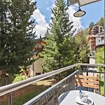 Zermatt, 4 Pers, 3 Lits - Balcon Avec Vue Et Petit Jardin زيرمات